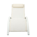 (Only for Pickup)Reclining Sun Lounger Set (Set of 2)