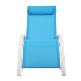 (Only for Pickup)Reclining Sun Lounger Set (Set of 2)