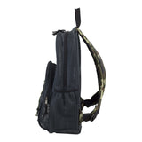 Eastsport Unisex Mesh Bungee Backpack with Padded Shoulder Straps, Graphite & Camouflage