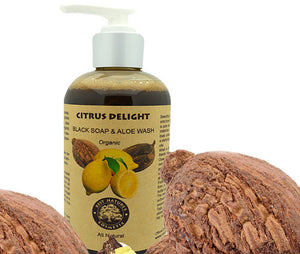 Organic Citrus Delight Face & Body Wash with