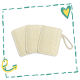 Kitchen Loofah Sponges - Set of 3