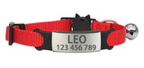 Personalized ID Free Engraving Cat/Dog Collar