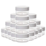 Portable Plastic Cosmetic Empty Jars