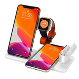 Wireless Charger Stand For iPhone 11 12 X 8 Apple Watch 4